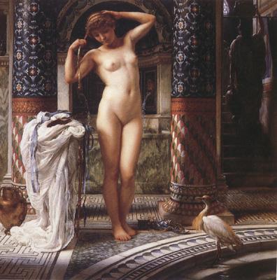 Alma-Tadema, Sir Lawrence Edward Poynter (mk23) oil painting picture